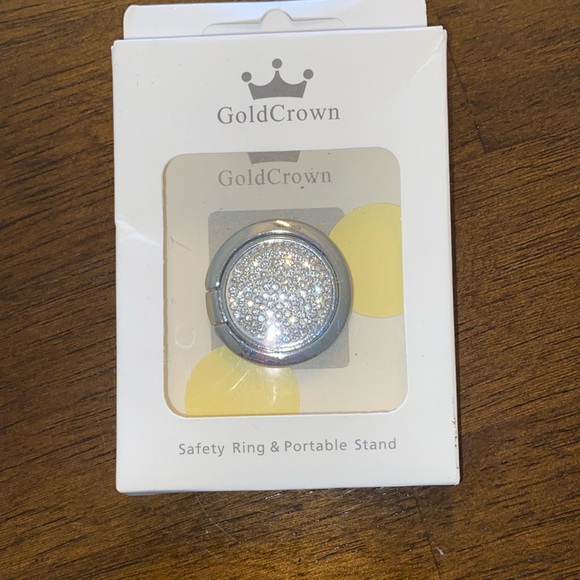 Diamond Phone Holder - Safety Ring & Portable Stand for Phone - Picture 1 of 3